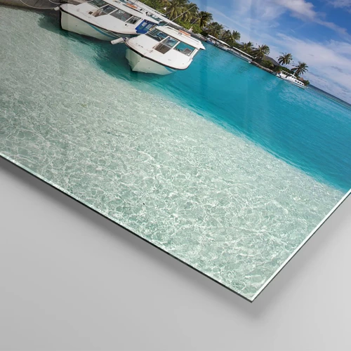 Glass picture - So Paradise Exists - 140x50 cm