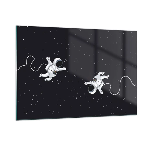 Glass picture - Space Dance - 120x80 cm