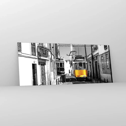 Glass picture - Spirit of Lisbon - 100x40 cm