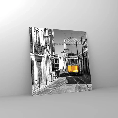 Glass picture - Spirit of Lisbon - 50x50 cm