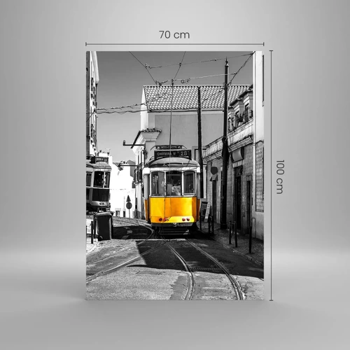 Glass picture - Spirit of Lisbon - 70x100 cm