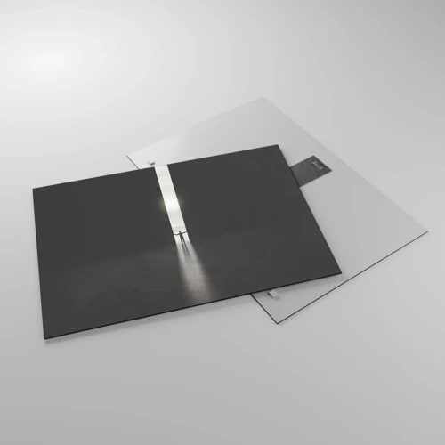 Glass picture - Step to Bright Future - 70x50 cm