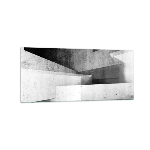 Glass picture - Structure of Space - 120x50 cm