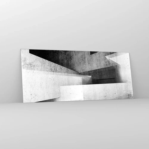 Glass picture - Structure of Space - 120x50 cm