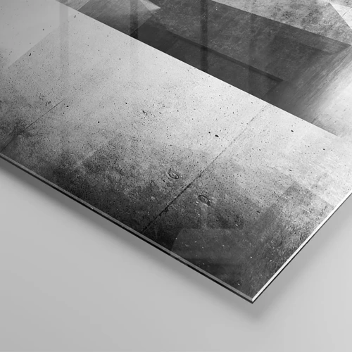 Glass picture - Structure of Space - 160x50 cm