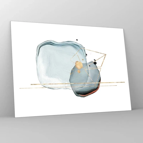 Glass picture - Study of a Raindrop - 70x50 cm