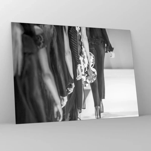 Glass picture - Stylish Parade - 70x50 cm