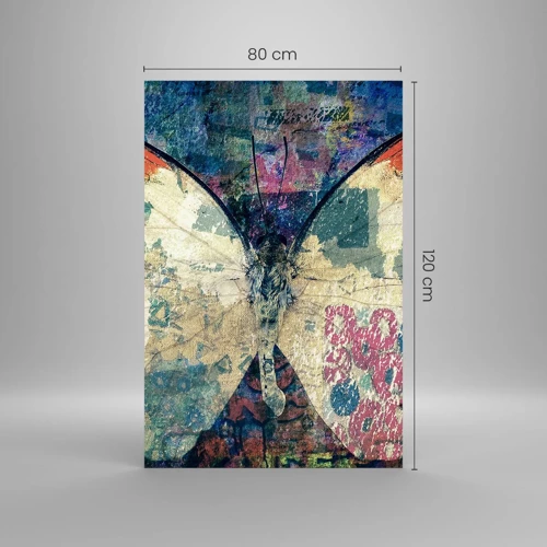 Glass picture - Subtle Fragility - 80x120 cm