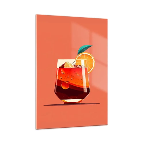 Glass picture - Summer Refreshment - 50x70 cm