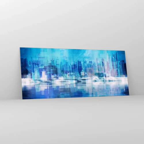 Glass picture - Sunk in Blue - 120x50 cm