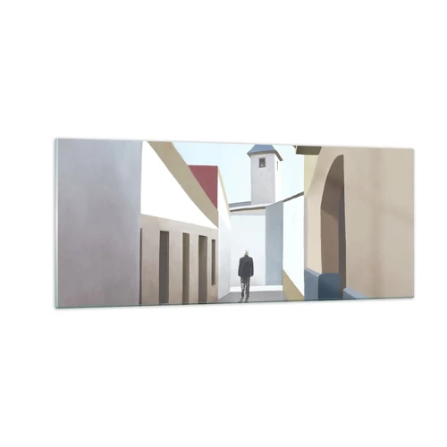 Glass picture - Sunny Walk - 100x40 cm