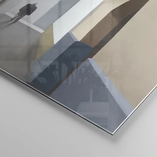 Glass picture - Sunny Walk - 100x40 cm