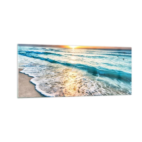 Glass picture - Sunset View - 100x40 cm