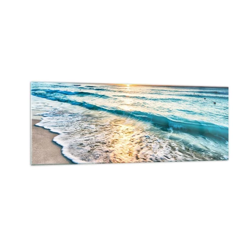 Glass picture - Sunset View - 140x50 cm