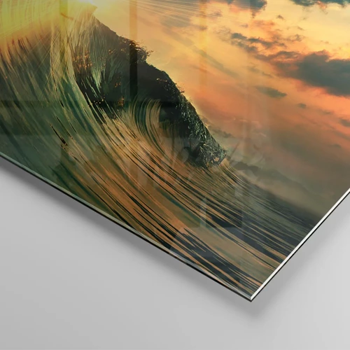 Glass picture - Surfer, Where Are You? - 100x40 cm