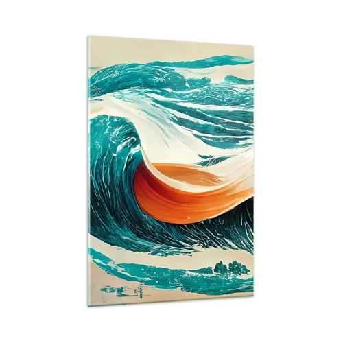Glass picture - Surfer's Dream - 80x120 cm