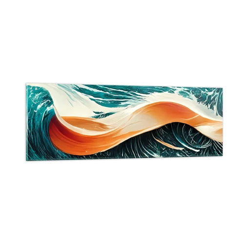 Glass picture - Surfer's Dream - 90x30 cm