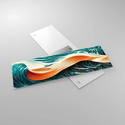 Glass picture - Surfer's Dream - 90x30 cm