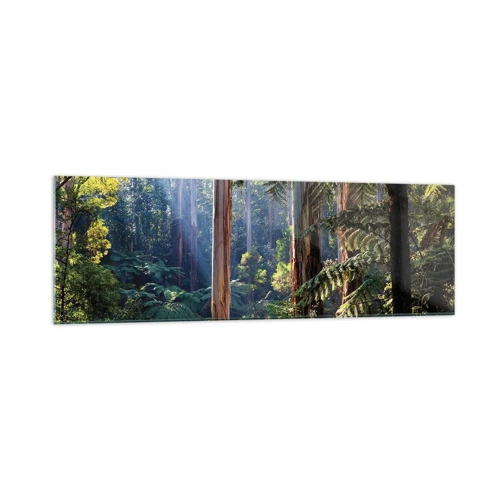 Glass picture - Tale of a Forest - 160x50 cm