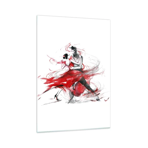 Glass picture - Tango - Rhythm of Passion - 50x70 cm