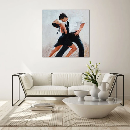 Glass picture - Tango of My Dreams - 30x30 cm