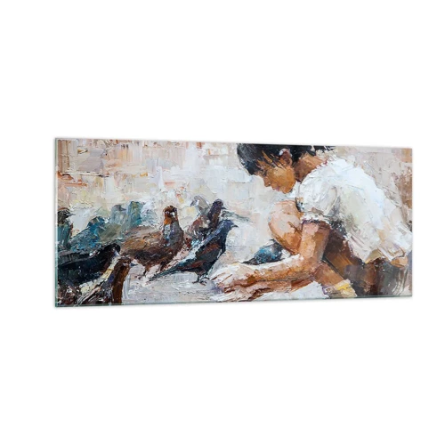 Glass picture - The Little Ones - 100x40 cm