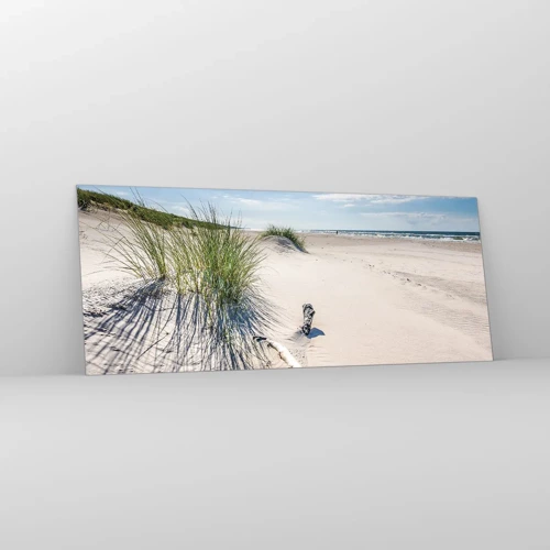 Glass picture - The Most Beautiful? Baltic One - 100x40 cm