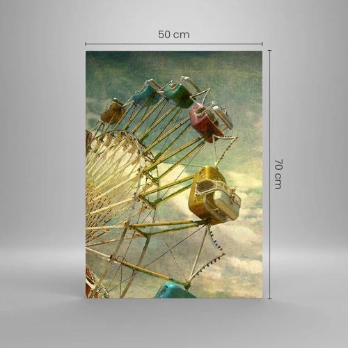 Glass picture - There Will Be Fun… - 50x70 cm