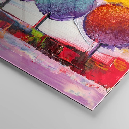 Glass picture - Third Time Art. - 100x40 cm