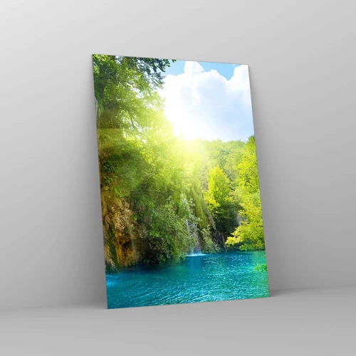 Glass picture - This Must Be Eden - 50x70 cm