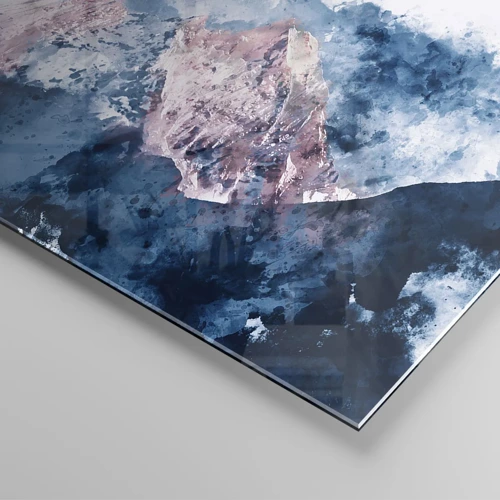 Glass picture - Those Summits! - 100x40 cm