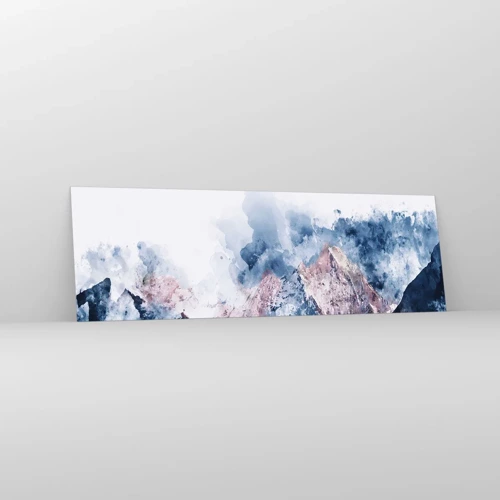 Glass picture - Those Summits! - 160x50 cm