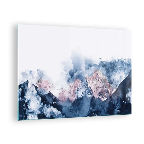 Glass picture - Those Summits! - 70x50 cm