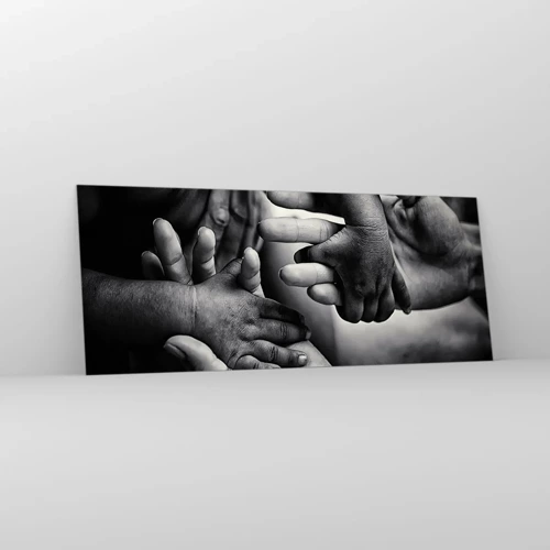 Glass picture - To be a Man - 100x40 cm