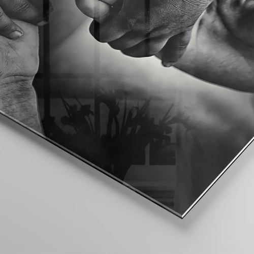 Glass picture - To be a Man - 100x40 cm