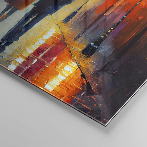 Glass picture - Together - Colourful Night - 120x50 cm