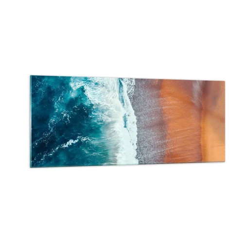 Glass picture - Touch of the Ocean - 100x40 cm