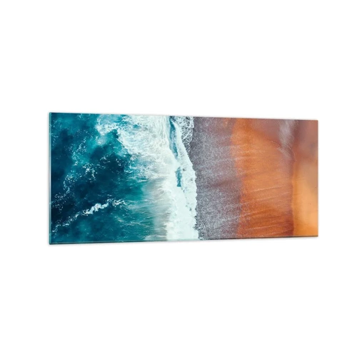 Glass picture - Touch of the Ocean - 120x50 cm