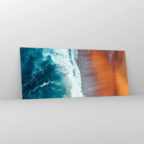 Glass picture - Touch of the Ocean - 120x50 cm