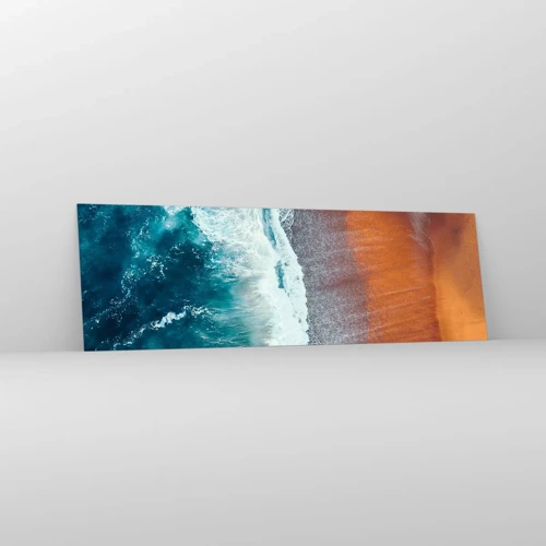 Glass picture - Touch of the Ocean - 160x50 cm