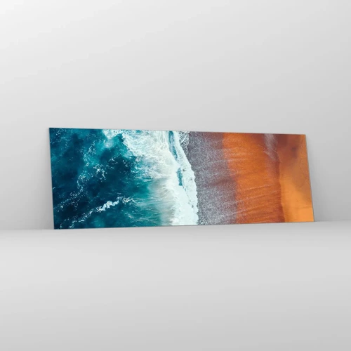 Glass picture - Touch of the Ocean - 90x30 cm