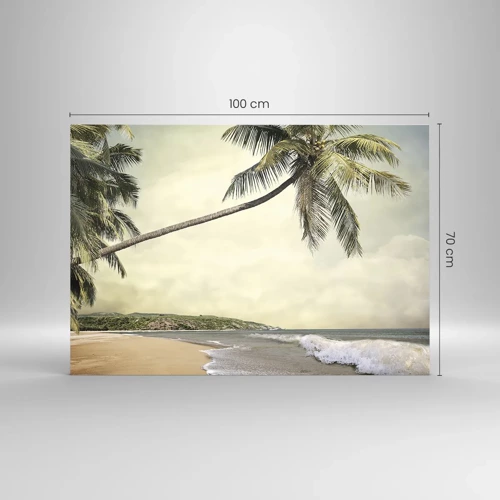 Glass picture - Tropical Dream - 100x70 cm