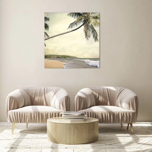 Glass picture - Tropical Dream - 30x30 cm