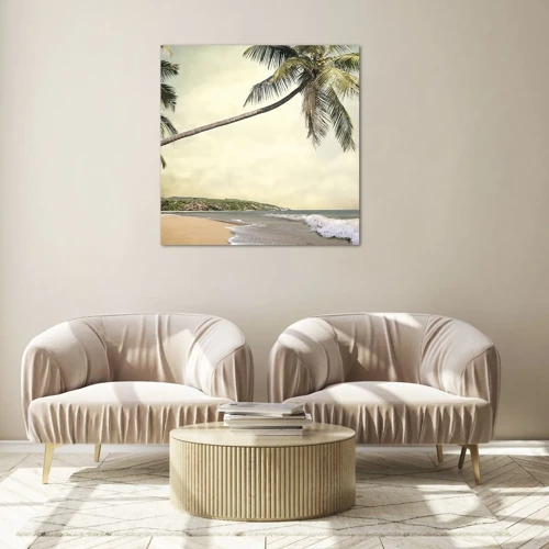 Glass picture - Tropical Dream - 40x40 cm