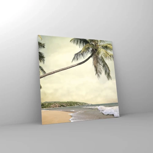 Glass picture - Tropical Dream - 70x70 cm