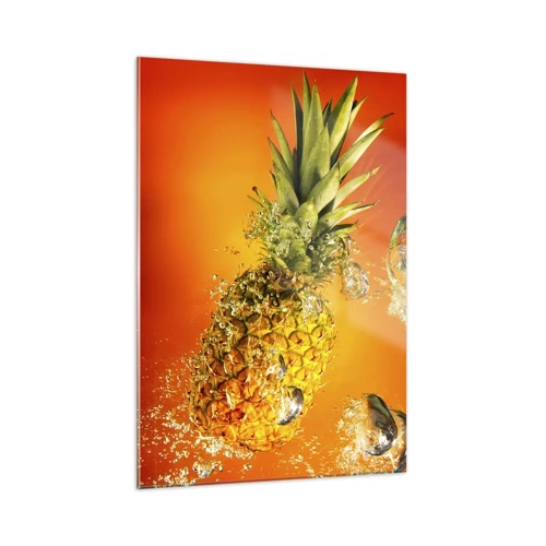 Glass picture - Tropical Juicy Freshness - 50x70 cm