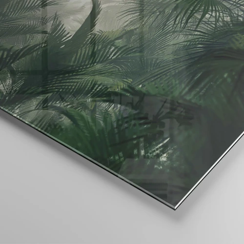 Glass picture - Tropical Secret - 40x40 cm