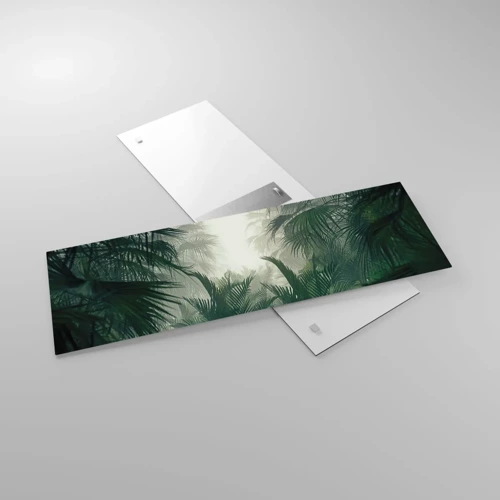 Glass picture - Tropical Secret - 90x30 cm