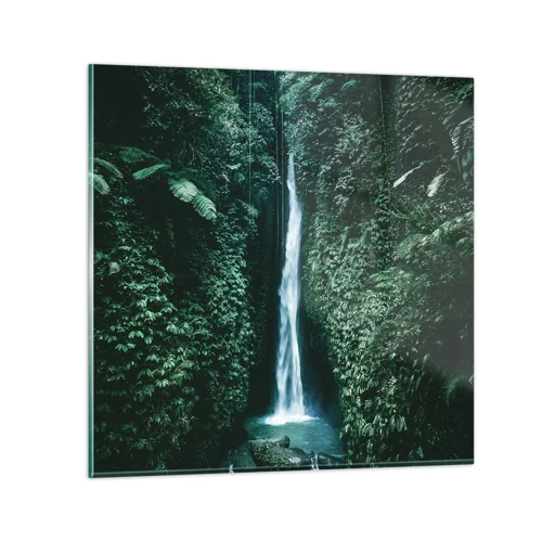Glass picture - Tropical Spring - 30x30 cm