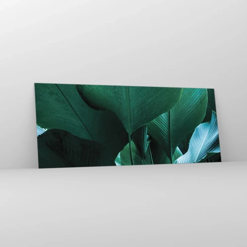 Glass picture - Turned towards Light - 100x40 cm